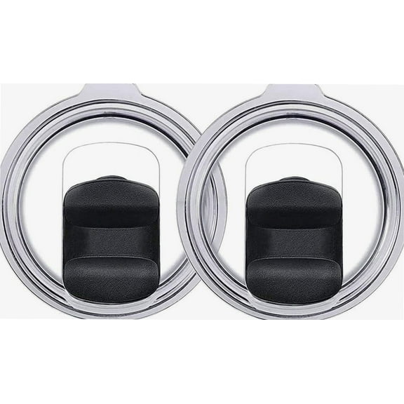 30 oz Magnetic Spill Proof Tumbler Lid - Compatible With Yeti Rambler replacement lid, zark Trail,Old Style Rtic Replacement Lid (2 Pack)