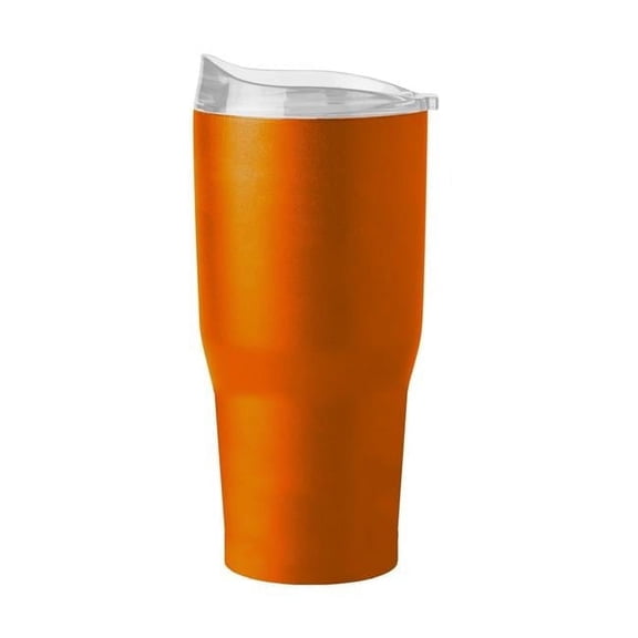 30 oz Plain Orange Powder Coat Tumbler