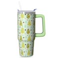 thumbnail image 1 of 30 oz Santa Christmas Day Tumbler with Handle and Straw, Insulated Stainless Steel Cup 30 oz, Reusable Holiday Mug, Festive Gift Ideas, 1 of 5