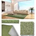 thumbnail image 1 of 30 oz Soft and Cozy Area Rugs 1/2" Thick Cut Pile Polyester Material. Many Sizes Available (Color: Going Green ), 1 of 6
