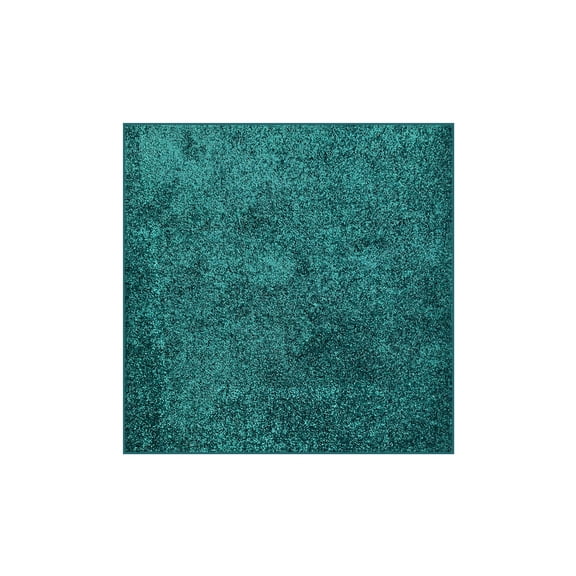 Koeckritz Rugs Dyersburg Polo Green Cut Pile Indoor Area Rug, 6' x 6'