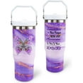 thumbnail image 1 of 30 oz Tumbler with Handle Flip Straw Leak Proof - You''re Awesome Inspirational Birthday Gifts for Women Coworker Friends - 30oz Tumbler Travel Coffee Mug 30 Ounce Stainless Steel Cup, 1 of 4