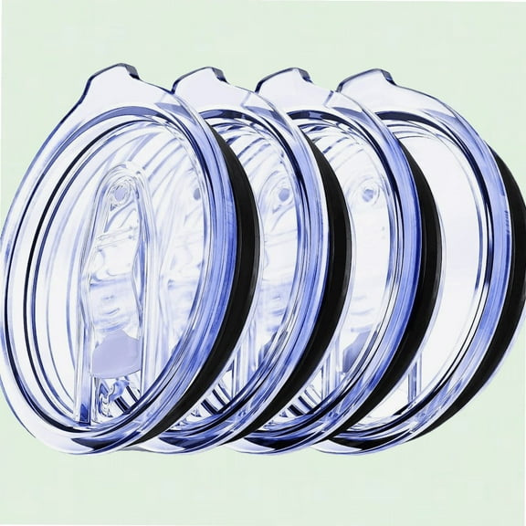 30 oz Tumbler Lid for Yeti - 4 Replacement Lids - Spill-Proof and Easy to Fit - Maintains Temperature - Superior Quality