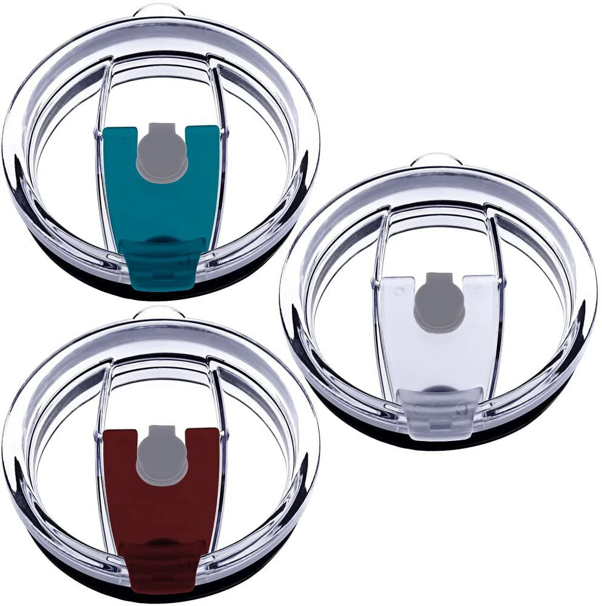 30 oz Tumbler Lids, Fits for YETI Rambler, Ozark Trail, Old Style Rtic and More, SENHAI 3 Pack
