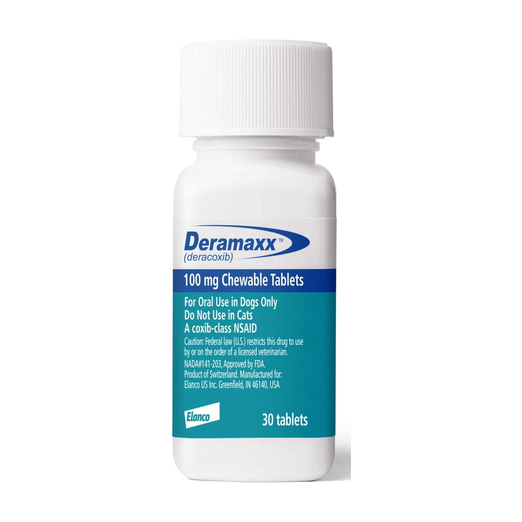 Deramaxx (deracoxib) Chewable Tablets for Dogs,100mg
