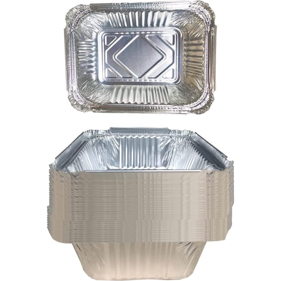 30 pack compatible grill grease tray disposable, for Napoleon rogue series grill, aluminum foil replacement