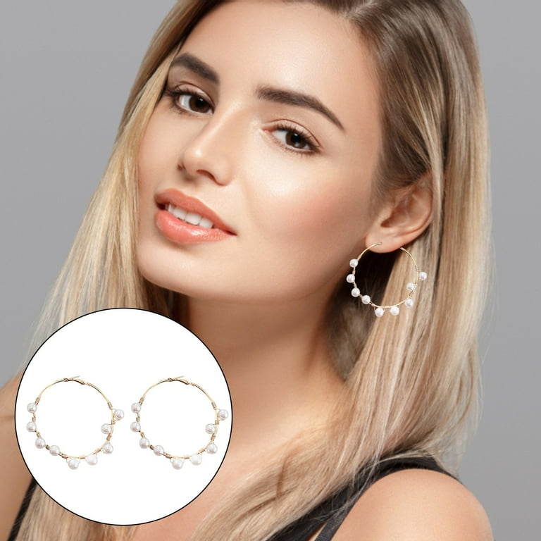 Big store beaded earrings