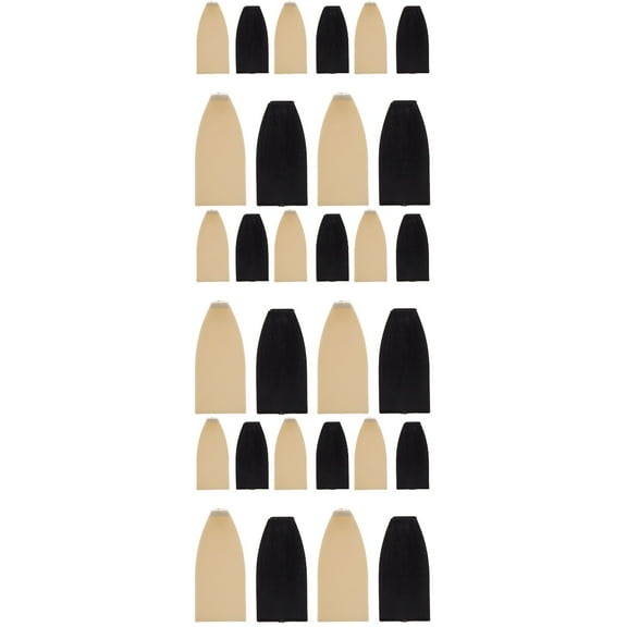 30 Pcs Plastic Cello Bow Tips Replacement Parts for Violin Viola Cello Bow Accessories and Easy to Install