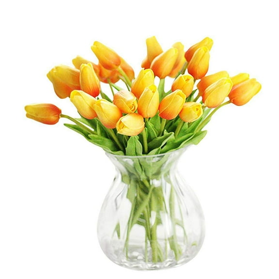 30 pcs Real-touch Artificial Tulip Flowers Home Wedding Party Decor