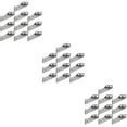 thumbnail image 1 of 30 pcs  Trapezoid Angle Brackets Corner Braces Joint Fasteners Furniture Hardwares, 1 of 6
