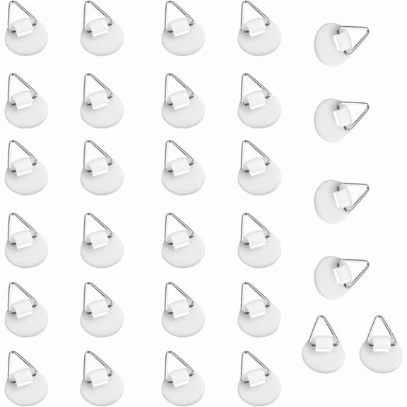 30 self-adhesive picture hooks, self-adhesive easel, wall