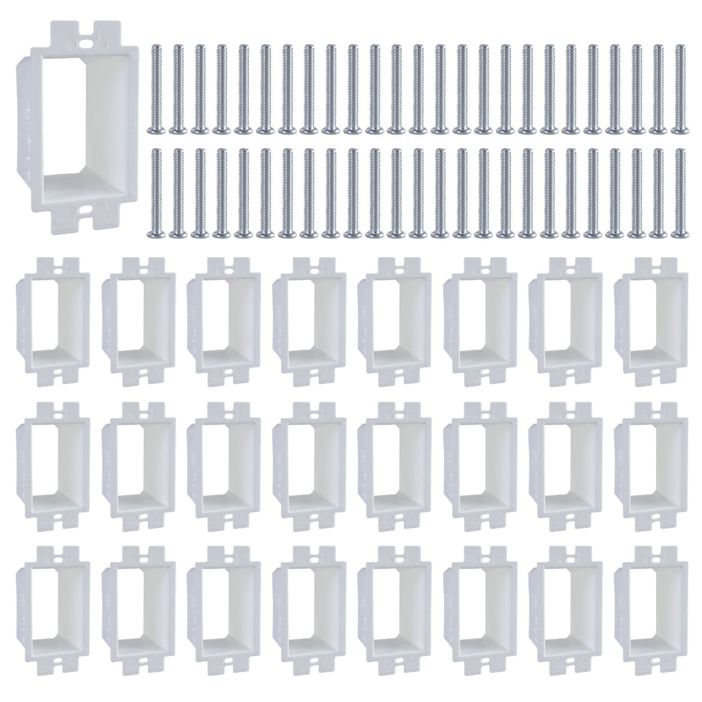 30 set Electric Box Extender Set with Screws Electrical Power Box ...
