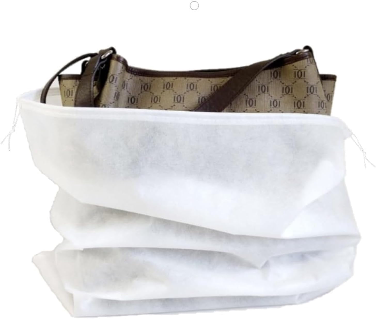 30 travel shoe bag storage bags, non-woven breathable dust-proof bag with rope, suitable for storing shoes and bags, isolate dust and keep shoes and bags clean and tidy. (19.6inX23.62in)