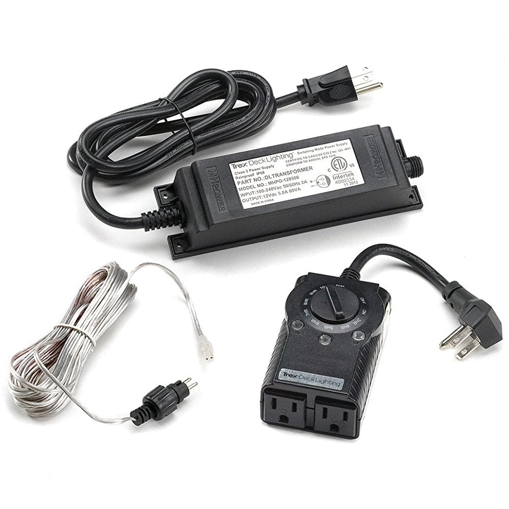 Trex 30-Watt Low Voltage DC LED Deck Lighting Transformer