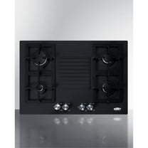 SUMMIT 30" Wide 4-Burner Gas Cooktop