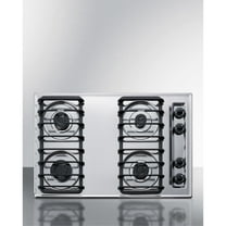 SUMMIT 30" Wide 4-Burner Gas Cooktop