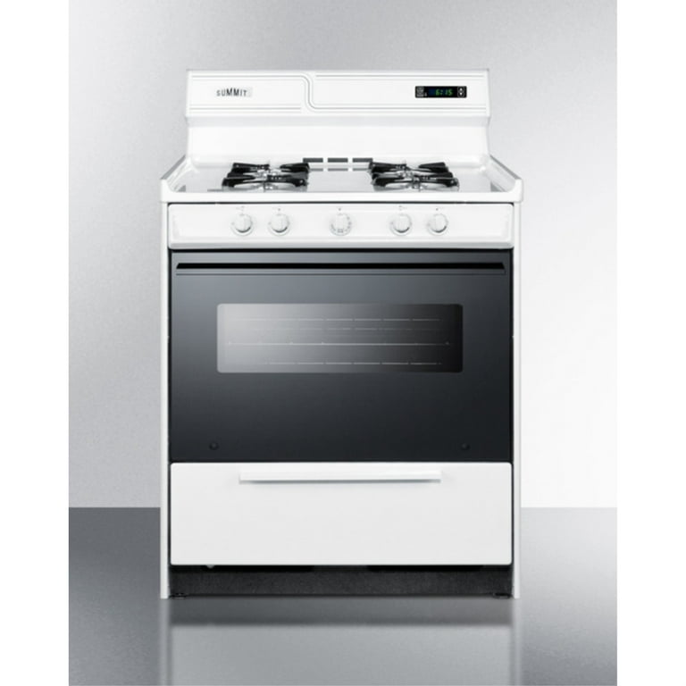 30 inch sale white gas stove