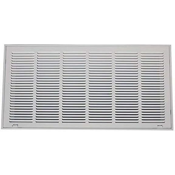30" x 14" Filtered Return Air Grille,White