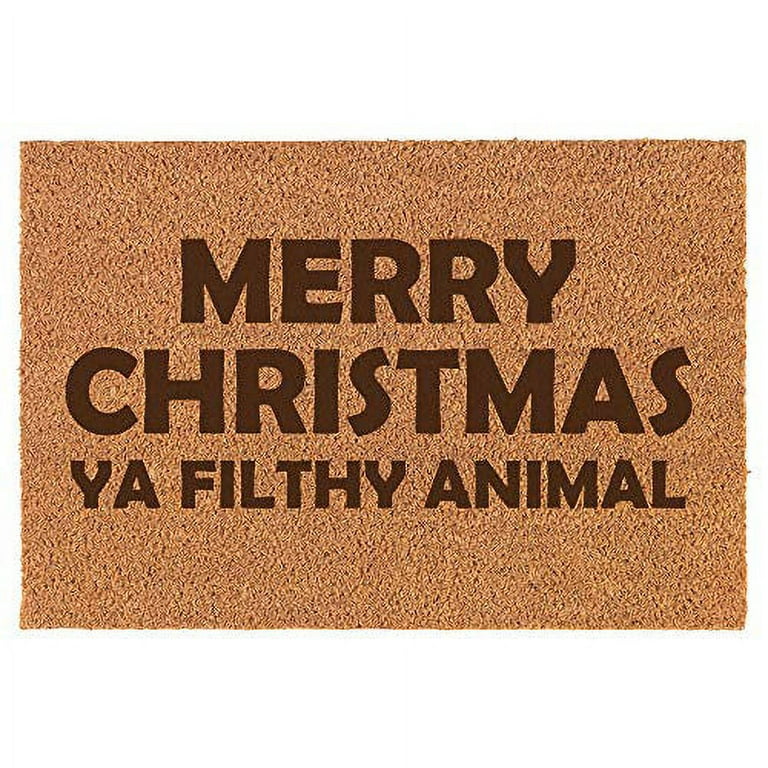 2' x 3' Keep the Change You Filthy Animal Holiday Doormat - FloorMatShop -  Commercial Floor Matting & Custom Logo Mats