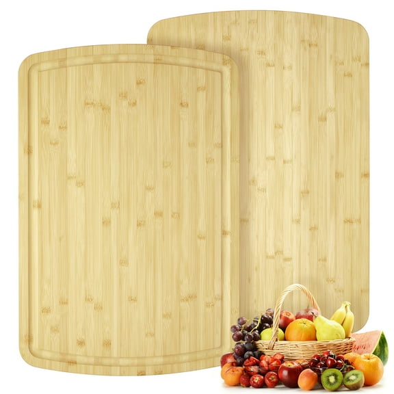 30 x 20" Stove Top Cover for Gas & Electric Stove, Extra Large Bamboo Cutting Board for Kitchen, Large Over Sink Work Cutting Boards, Stove Top Cutting Board