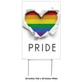 thumbnail image 1 of 30 x 20 in. Pride Yard Sign, 1 of 1