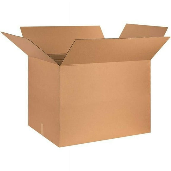 30 x 26 x 24 in. 200 ECT-32 Single Wall Corrugated Boxes Case, Pack of 10