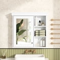 thumbnail image 1 of 30'' x 28'' Wall Mounted Cabinet | Ideal for Bathroom, Kitchen & Bedroom | Environmentally - friendly MDF Material | Solves Storage Space Shortage, 1 of 6