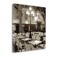 thumbnail image 1 of 30 x 30 Cote Dazur Cafe - 1 By Alan Blaustein Print on Canvas Fabric Multi-Color, 1 of 2