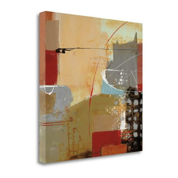 30" x 30" Emociones II by Nancy Villarreal Santos - on Canvas Fabric Multi-Color