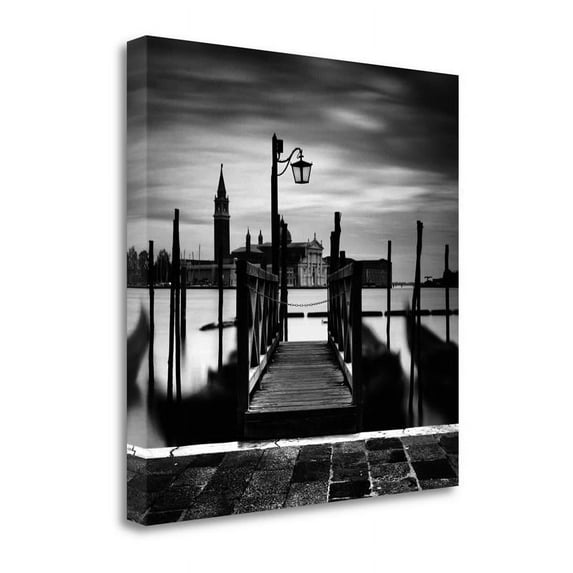 30" x 30" Venice Dream II By Nina Papiorek - Print on Canvas Fabric Multi-Color
