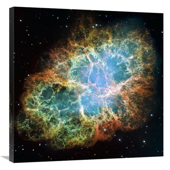 30 x 30 in. Crab Nebula Mosaic Art Print - NASA