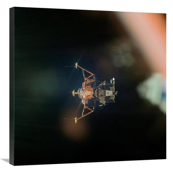 30 x 30 in. Eagle the Apollo 11 Lunar Module, 1969 Art Print - NASA
