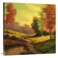 thumbnail image 1 of 30 x 30 in. Forest Path At Sundown Art Print - Pierre, 1 of 1