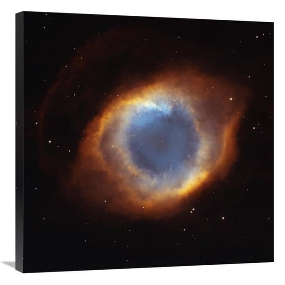 30 x 30 in. Helix Nebula - a Gaseous Envelope Expelled by a Dying Star Art Print - NASA