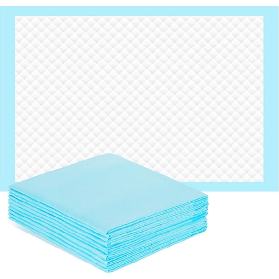 30 x 36 Disposable Underpads, 6 Layers Super Absorbent Leakproof Bed Pads for Adults and Pets Quick-Drying Incontinence Pads, Dog Pee Extra Large - 10 Count