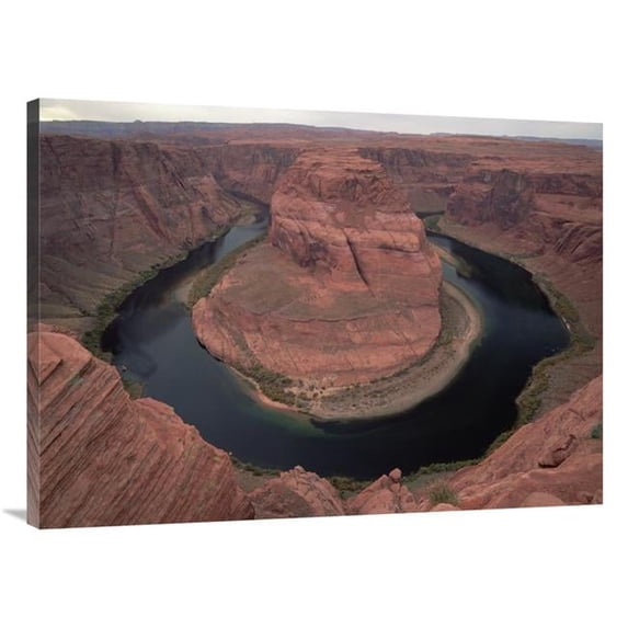 30 x 40 in. Colorado River at Horseshoe Bend Near Page, Arizona Art Print - Tim Fitzharris