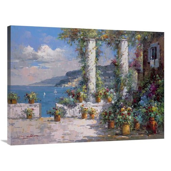 30 x 40 in. Hillside VIew I Art Print - Jackson