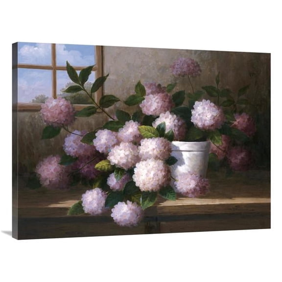 30 x 40 in. Hydrangea Blossoms I Art Print - Welby