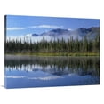 thumbnail image 1 of 30 x 40 in. Lake Reflecting Mountain Range & Forest, Kluane National Park, Yukon, Canada Art Print - Tim Fitzharris, 1 of 1