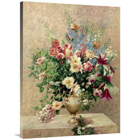 30 x 40 in. Morning Blossoms Art Print - Welby