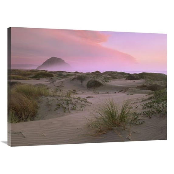 30 x 40 in. Morro Rock at Morro Bay, California Art Print - Tim Fitzharris