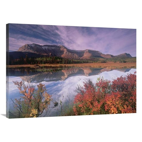 30 x 40 in. Sofa Mountain, Waterton Lakes National Park, Alberta, Canada Art Print - Tim Fitzharris