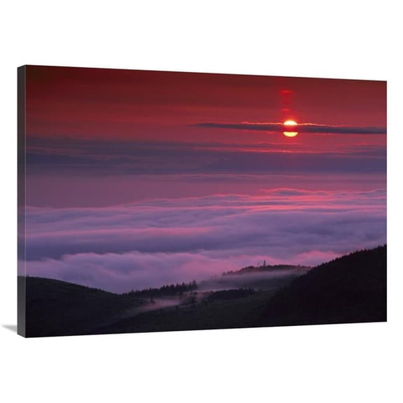 30 x 40 in. Sunrise at Hurricane Ridge, Olympic National Park, Washington Art Print - Tim Fitzharris