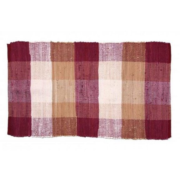 30 x 44 in. Chindi Rug, Burnic