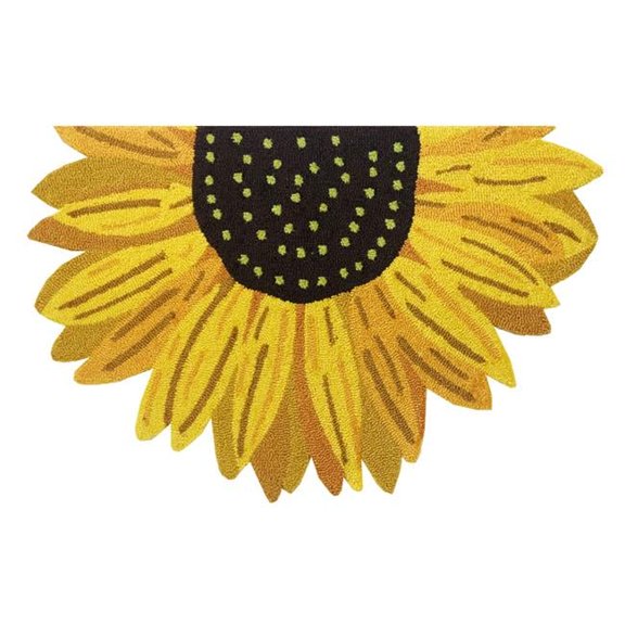 30 x 48 in. Sunflower Slice Rug
