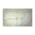 thumbnail image 1 of 30 x 50 in. Logan Martin Lake, AL Nautical Map Door Mat, 1 of 1