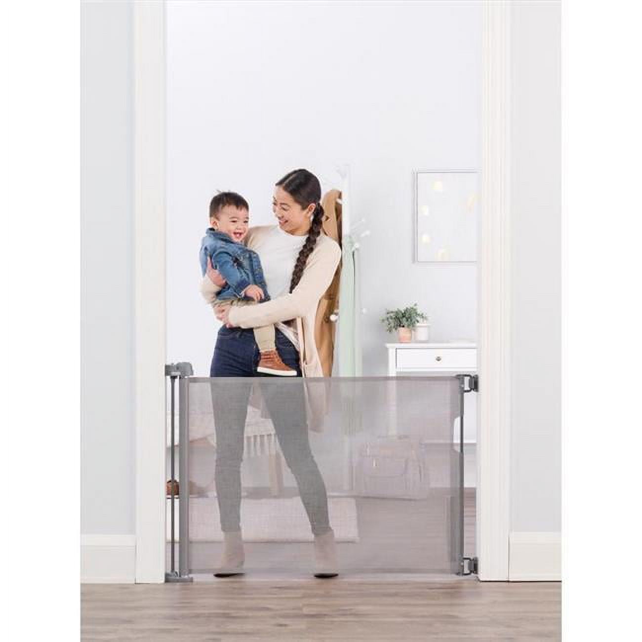 30 x 50 in. Plastic Safety Gate, White - Pack of 4