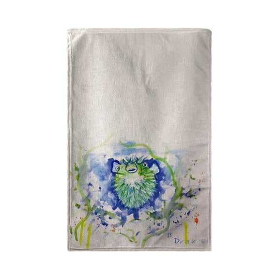 30 x 50 in. Spiny Puffer Beach Towel