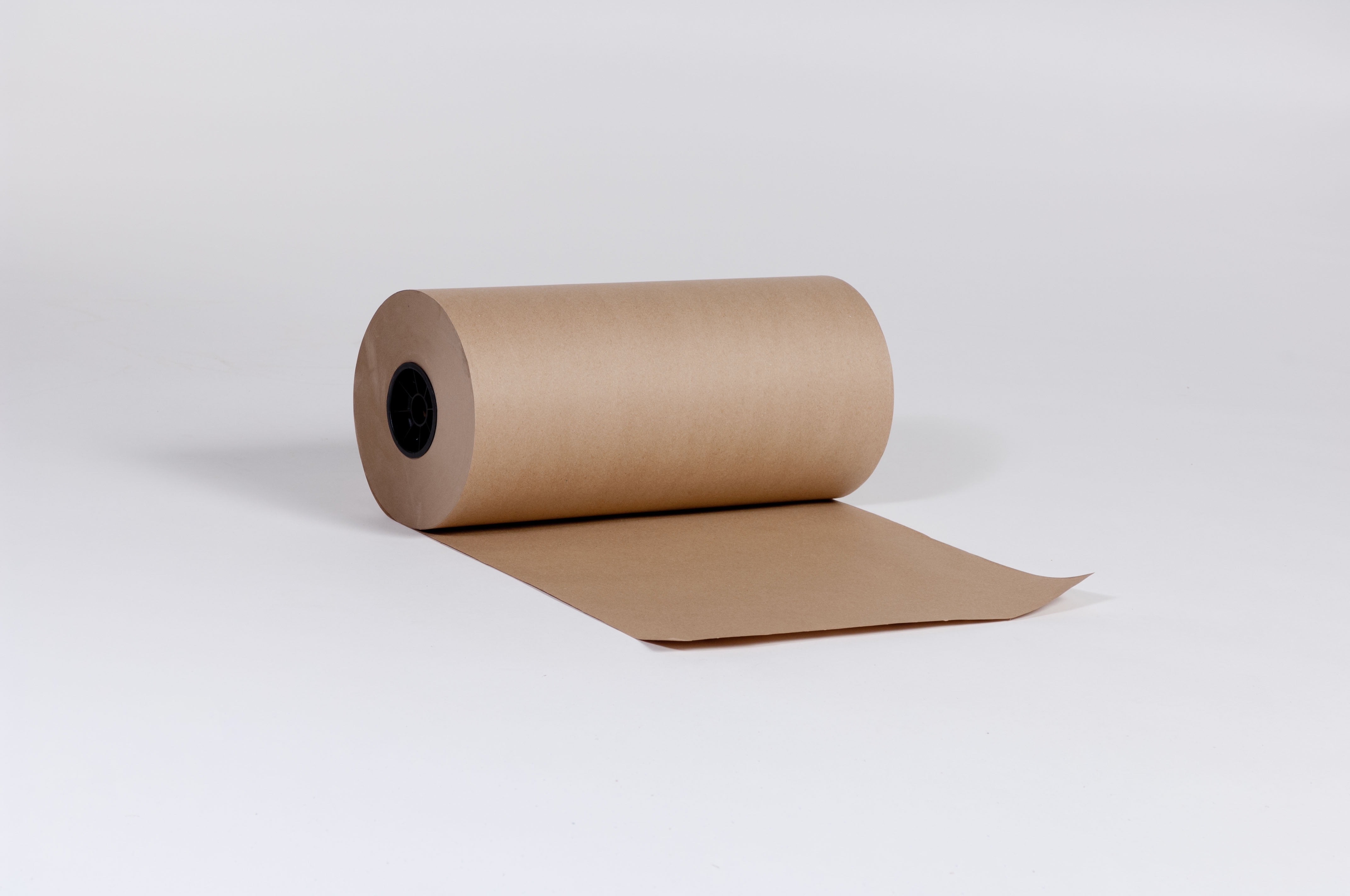 30" x 600' 60# Kraft Paper Roll for Wrapping Boxes, Parts, Layering 100% Recycled Fibers
