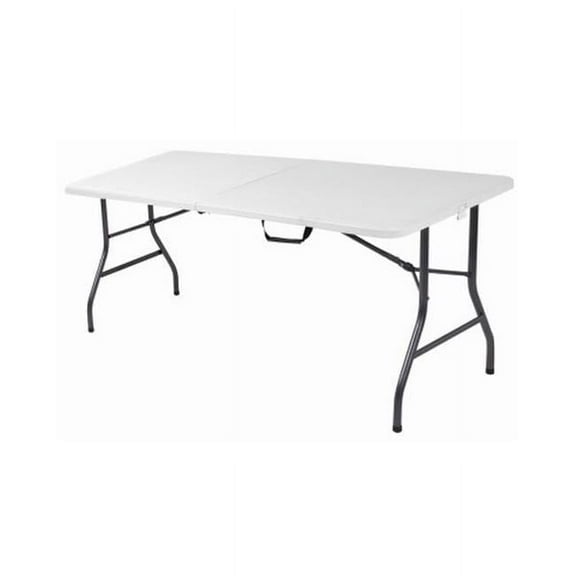 30 x 72 in. Deluxe Folding Table, White